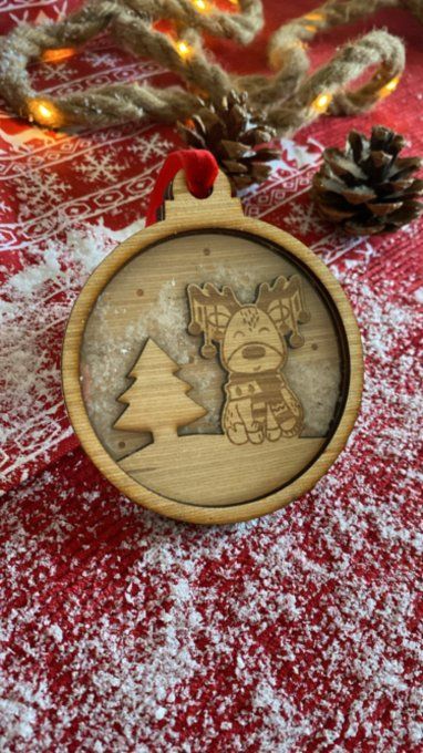 Boule de Noël à neige