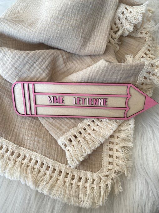 Plaque de porte personnalisé 